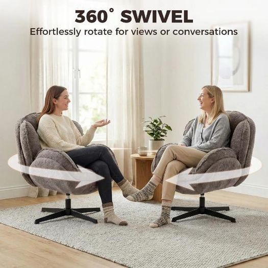 Wingback Velvet Armchair
