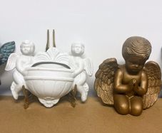 vintage cherub figurines