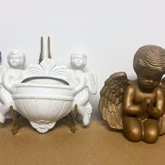 vintage cherub figurines