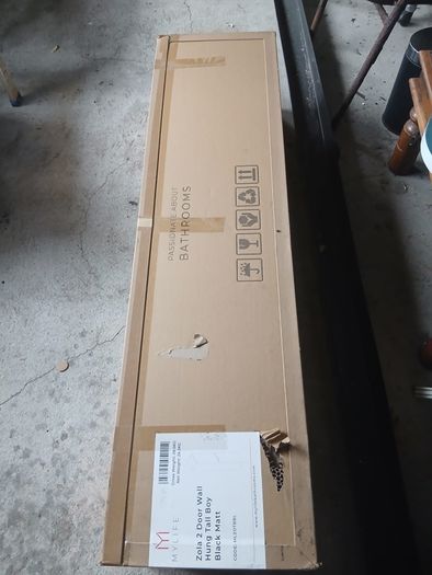 2 door wall mounted tall boy cabinet