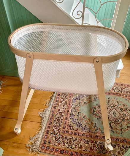 Ikea Alksvard Bassinet and mattress