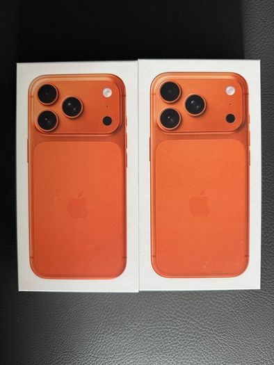 iphone 17 Pro Max 256GB (BLUE /ORANGE/SILVER COLOUR )IRISH STOCK/EU Unlocked Brand New Sealed 1 year Apple Warranty Free Phone Cover and Screen Protector RECEIPT