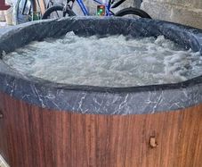 Hot tub lazy spa.