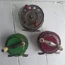 3 Vintage Metal Fishing Reels Image 2