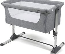 Babylo Snuggle Cuddle Co-Sleeper Grey Melange