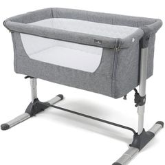 Babylo Snuggle Cuddle Co-Sleeper Grey Melange