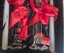 Galway crystal candle