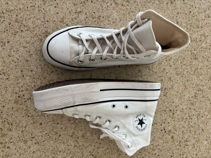 Converse High Tops Platforms UK6