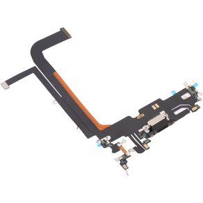 For Apple iPhone 13 Pro Max Charging Port Flex Cable Replacement - Black