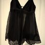 M&S Black lace lingerie/nightgown size XS Image 2