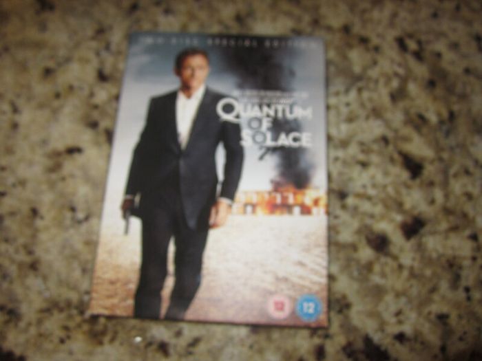 2 disc quantum of solace,   James Bond 007