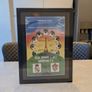 Liverpool FC 1981 European Cup Final Signed Framed Programme Printed Poster (A3) Image 2
