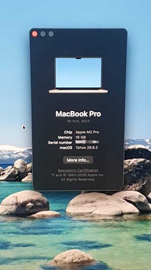 Apple MacBook Pro 16-inch 2023 - M2 Pro | 16GB RAM | 500GB SSD | Liquid Retina XDR