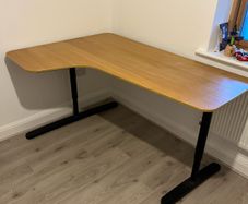 Adjustable Height Corner Desk