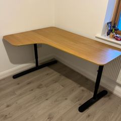 Adjustable Height Corner Desk
