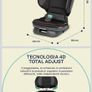 Peg Perego Light weight foldable car seat isofix 15-36kg cabin + transport bag Image 2