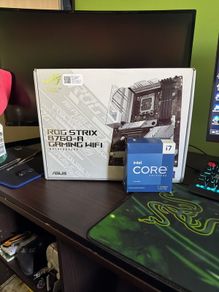 Motherboard and cpu
