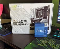 Motherboard and cpu