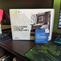 Motherboard and cpu