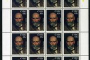 2006 Ireland Death Centenary of Michael Davitt Commemorative Stamp Sheetlet Plate 1A1A1A1A Mint Never Hinged (MNH)