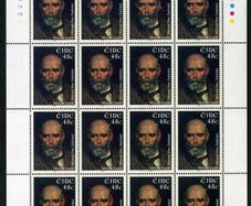 2006 Ireland Death Centenary of Michael Davitt Commemorative Stamp Sheetlet Plate 1A1A1A1A Mint Never Hinged (MNH)
