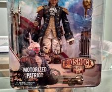 NECA Bioshock Infinite Motorized Patriot George Washington Figure RARE