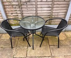 Outdoor table and chairs