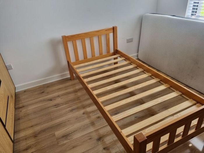 Wooden Single Bed