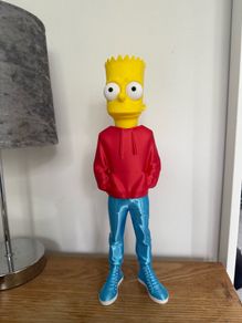 3D Printed Bart Simpson Figure
