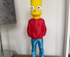 3D Printed Bart Simpson Figure