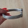 Tous silver mesh bangle bracelet with teddy bears Image 5