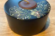 Candle &amp; Holder from Malta