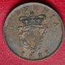 Ireland Hibernia Penny 1822 - King George IV coin Image 3