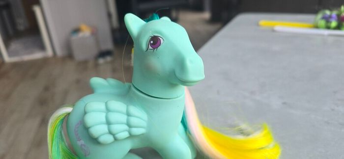 Braided Beauty Brush N Grow Ponies MLP G1 My Little Pony