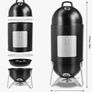 BRAND NEW BBQ Smoke Oven Outdoor Barbecue Grill W/Hanging Rack, Hooks, Grill,Thermometer,Cover Image 4