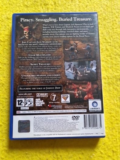 Pirates of the Caribbean The Legend of Jack Sparrow PlayStation2 ps2 games Original