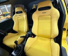 Yellow recaros