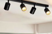 Matte Black 4 Light LED Ceiling Spotlight (Free Delivery)