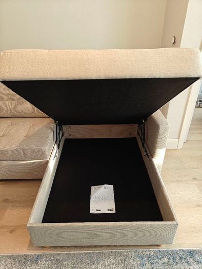 Jysk Corner sofa bed with storage Brand New