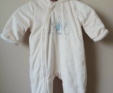 Babys Pramsuit / Snowsuit Age 0-3 months Peter Rabbit Range