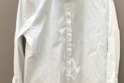 White Cotton Shirt Marks &amp; Spencer Size 14