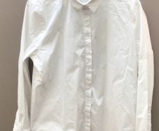 White Cotton Shirt Marks & Spencer Size 14