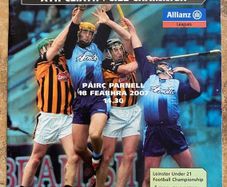 2007 Dublin v Kilkenny - GAA Allianz Hurling League Programme