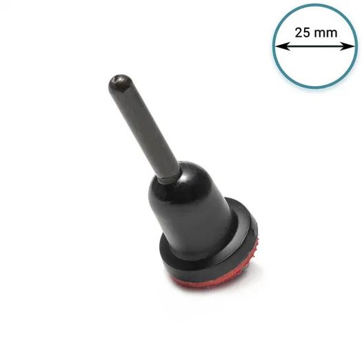 Glass Polish 12013 - 25mm ( 1") Spindle Pad - Plastic Hard