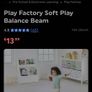 Play factory kids gymnastics bar + foldable balance beam Image 7