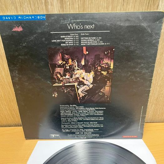 The Who - Who's Next - 1971 First Press 2408 102 - VG