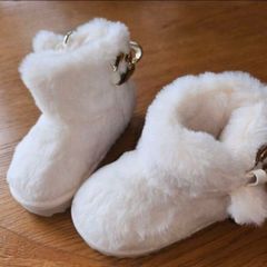 River Island baby girl fluffy boots