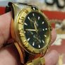 accurist mems gold tone watch Image 6