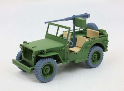 US Army Jeep Willys MB w/ machine gun 3D Printed (Free Postage)