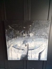Michael Carty Irish Artist Very Large Original Abstract Painting 2014